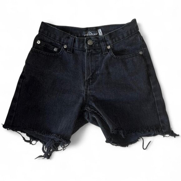 Jordache Pants - Vintage Jordache Dark Grey Black Lo-Rise Denim Jean Shorts Womens Juniors Sz 1/2